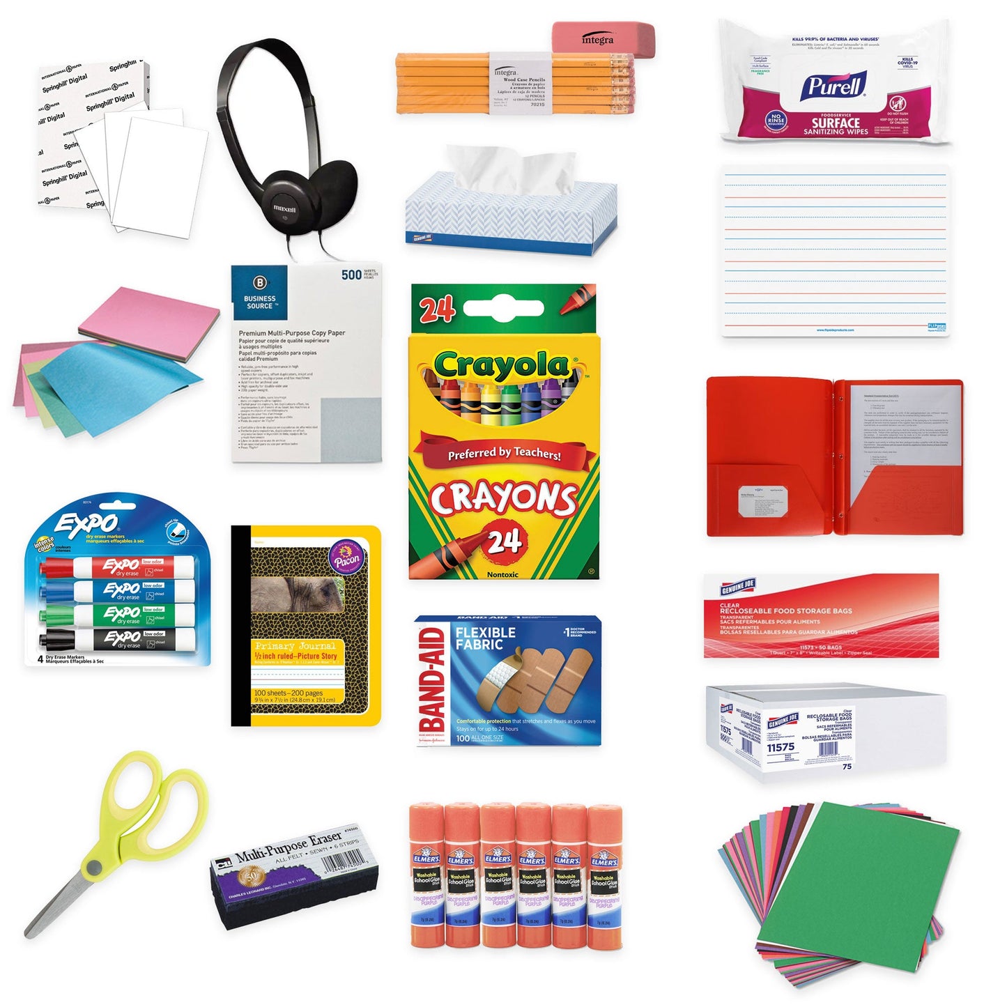 Summerville Preparatory Academy - Kindergarten Supply Kit (Last Name A-M)