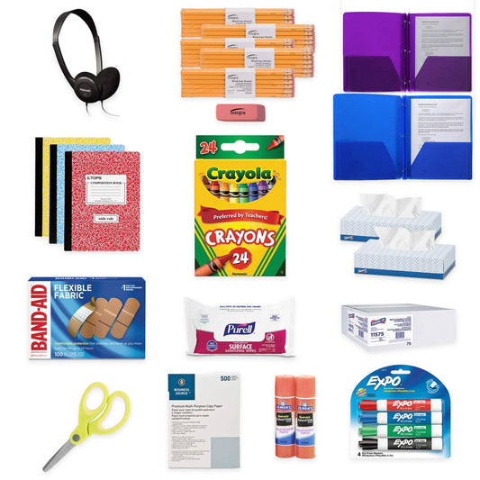 Summerville Preparatory Academy - First Grade Supply Kit (Last Name N-Z)