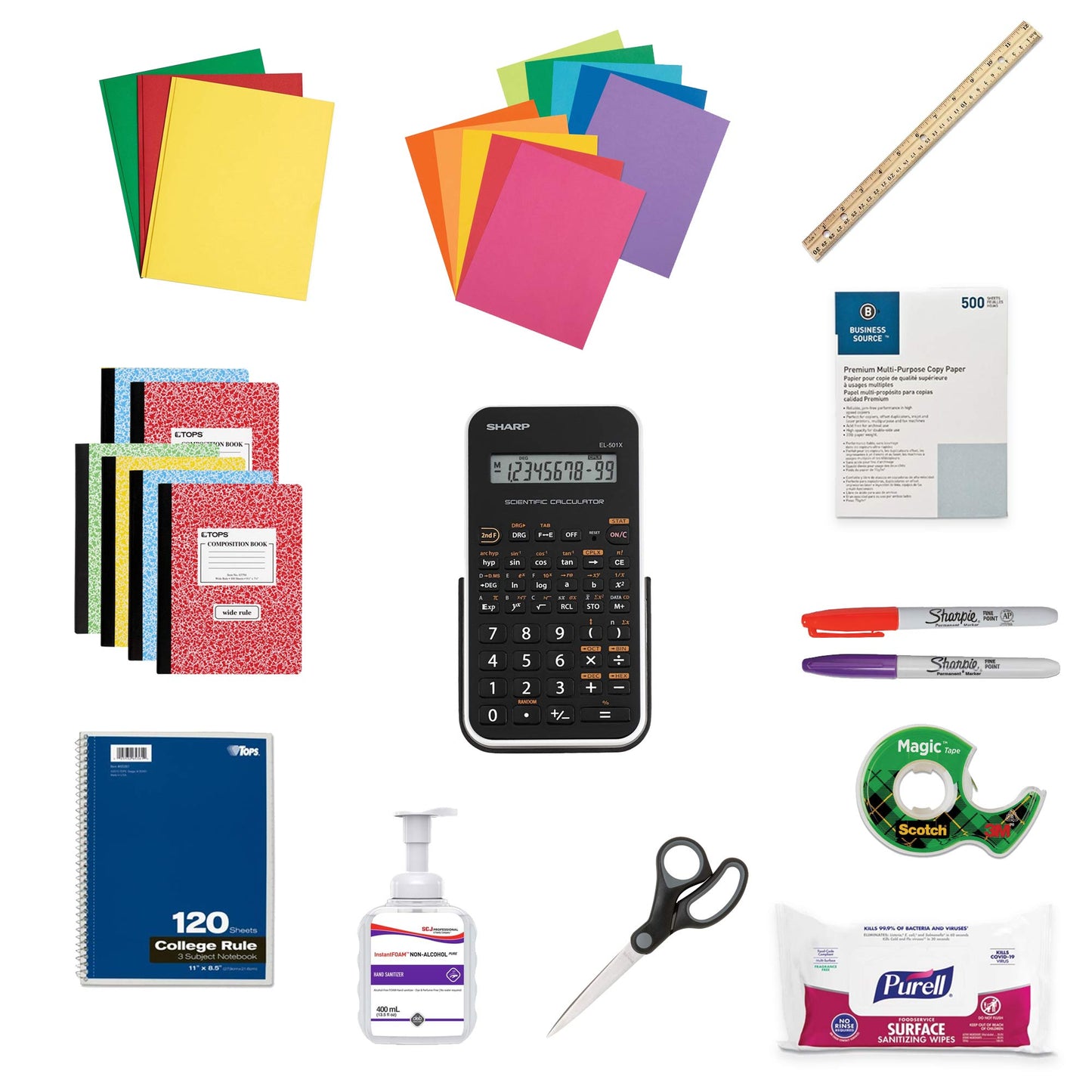 North Broward Academy of Excellence - Seventh Grade Supply Kit