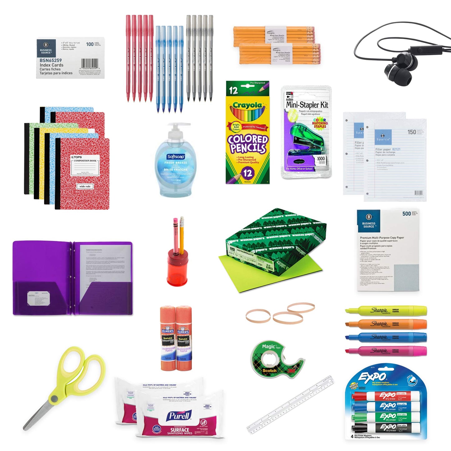 Summerville Preparatory Academy - Sixth Grade Supply Kit (Last Name A-M)